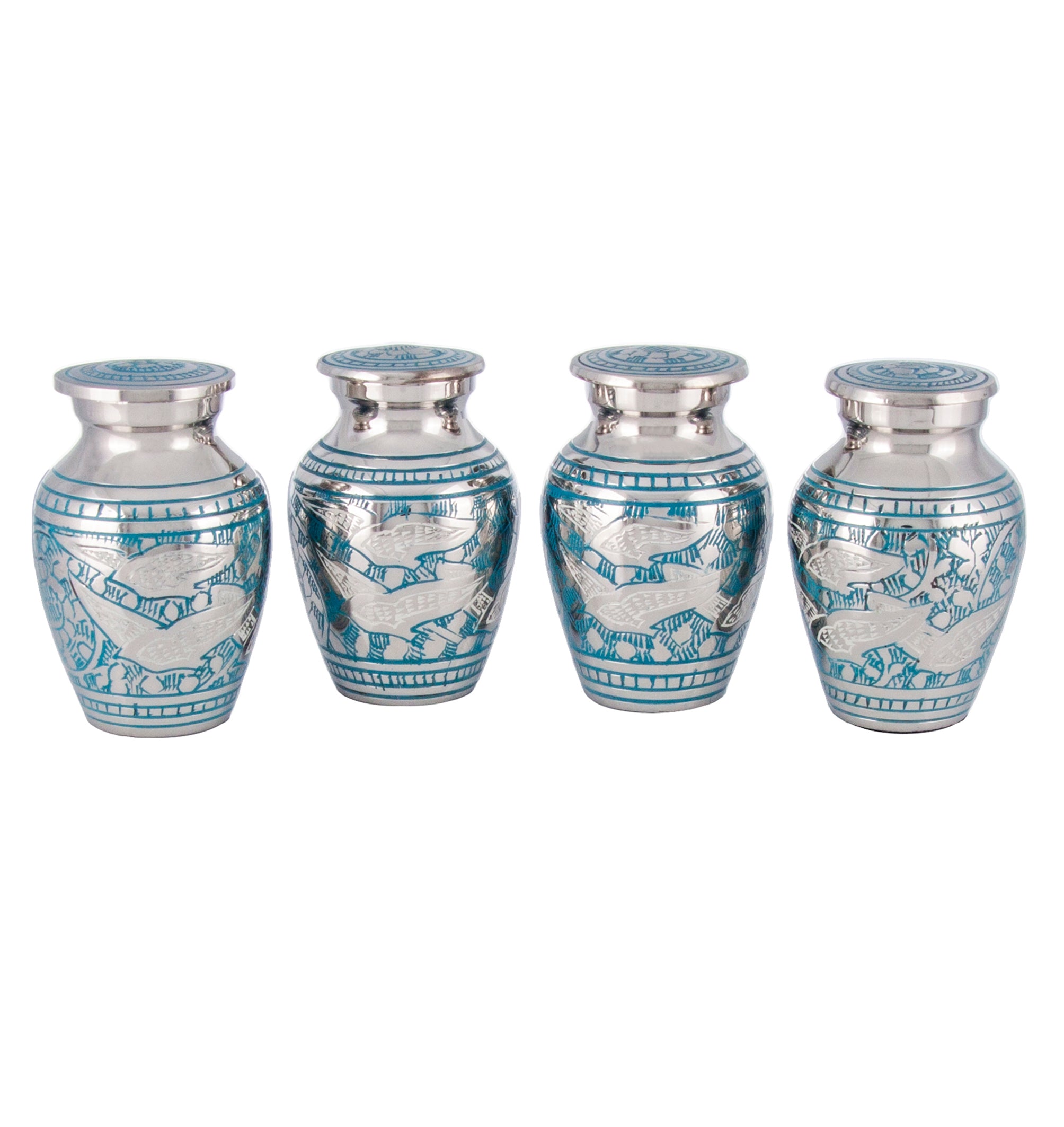 SMALL KEEPSAKE URN COLLECTION - GOING HOME - SET OF 4
