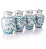 SMALL KEEPSAKE URN COLLECTION - GOING HOME - SET OF 4